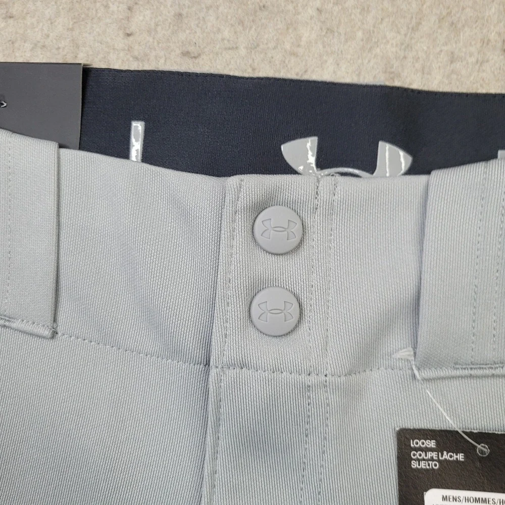 Under Armour Baseball Mens Small Gray Utility Knicker Grip‎ Waist 1375654 NWT